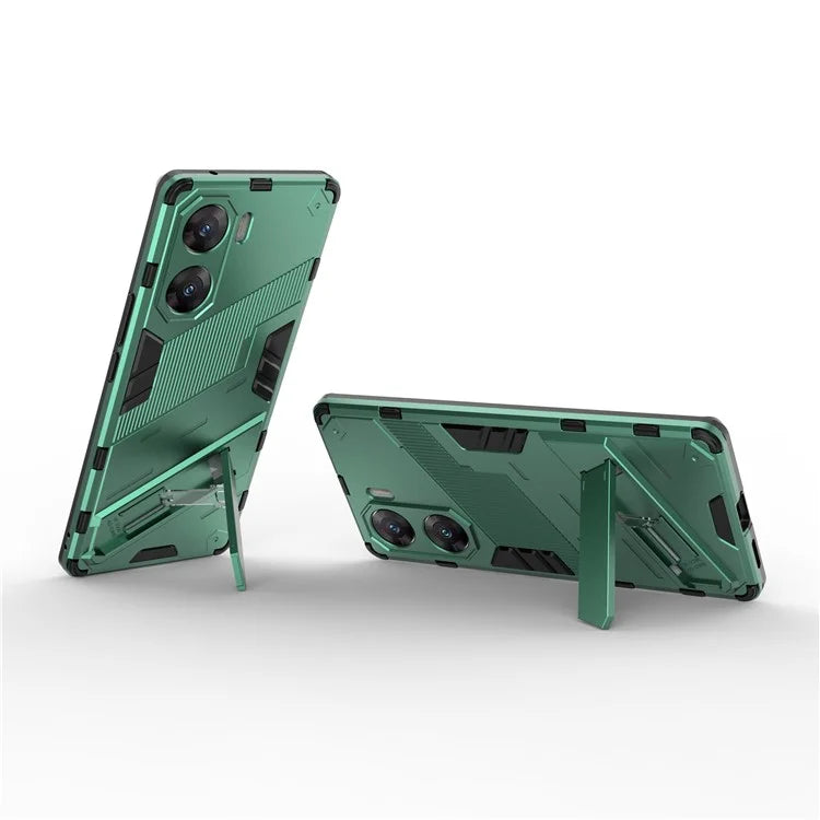 For vivo V29e (India) 5G Case Kickstand PC+TPU Phone Back Cover