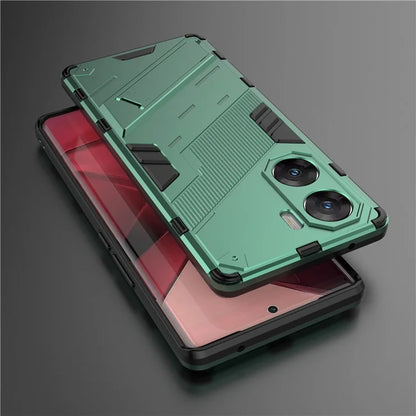 For vivo V29e (India) 5G Case Kickstand PC+TPU Phone Back Cover