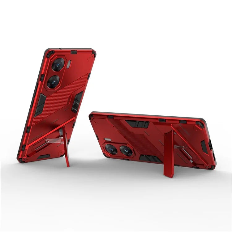 For vivo V29e (India) 5G Case Kickstand PC+TPU Phone Back Cover