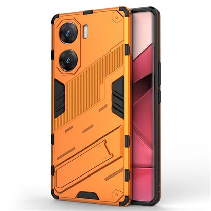 For vivo V29e (India) 5G Case Kickstand PC+TPU Phone Back Cover