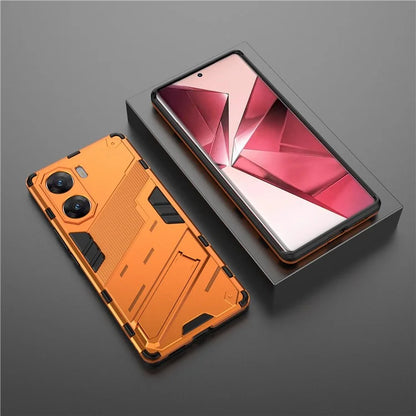For vivo V29e (India) 5G Case Kickstand PC+TPU Phone Back Cover