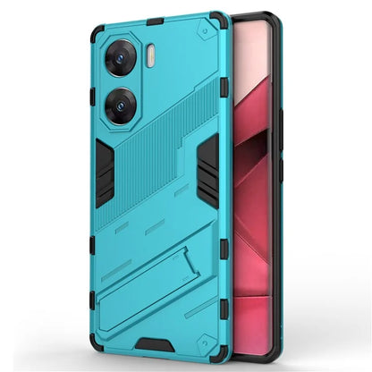 For vivo V29e (India) 5G Case Kickstand PC+TPU Phone Back Cover