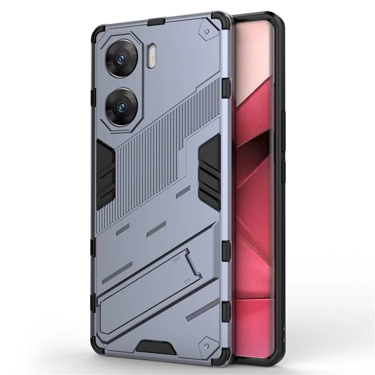 For vivo V29e (India) 5G Case Kickstand PC+TPU Phone Back Cover