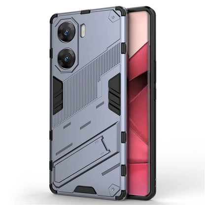 For vivo V29e (India) 5G Case Kickstand PC+TPU Phone Back Cover