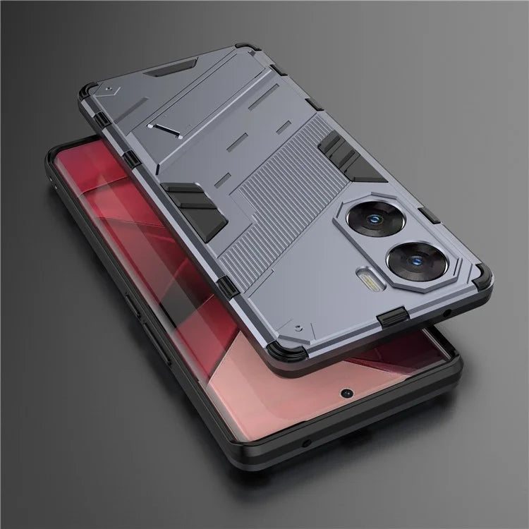 For vivo V29e (India) 5G Case Kickstand PC+TPU Phone Back Cover