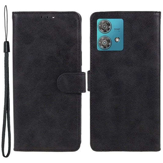 For Motorola Edge 40 Neo 5G Case Shockproof Leather Phone Cover with Wallet Stand