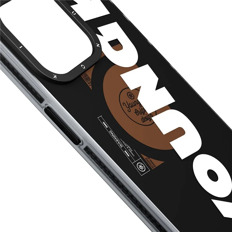 YOUNGKIT For iPhone 15 Pro TPU Case Compatible with MagSafe Drop-Proof IMD Phone Cover