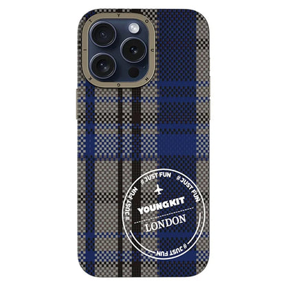 YOUNGKIT For iPhone 15 Pro Max Case Compatible with MagSafe 600D Aramid Fiber Phone Case