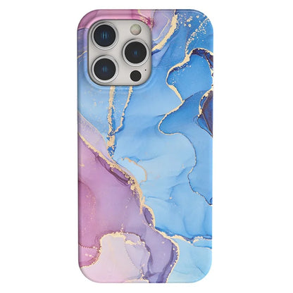 For iPhone 15 Pro Case GW18 IMD Marble Pattern PC+TPU Phone Cover