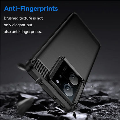 TPU Shell for Xiaomi 13T / 13T Pro Case Carbon Fiber Texture Phone Cover