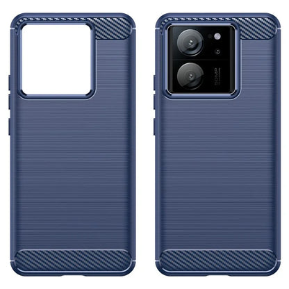 TPU Shell for Xiaomi 13T / 13T Pro Case Carbon Fiber Texture Phone Cover