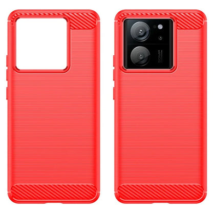 TPU Shell for Xiaomi 13T / 13T Pro Case Carbon Fiber Texture Phone Cover