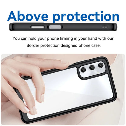 For Samsung Galaxy A05s 4G Case TPU + Acrylic Shock Absorbing Phone Back Cover