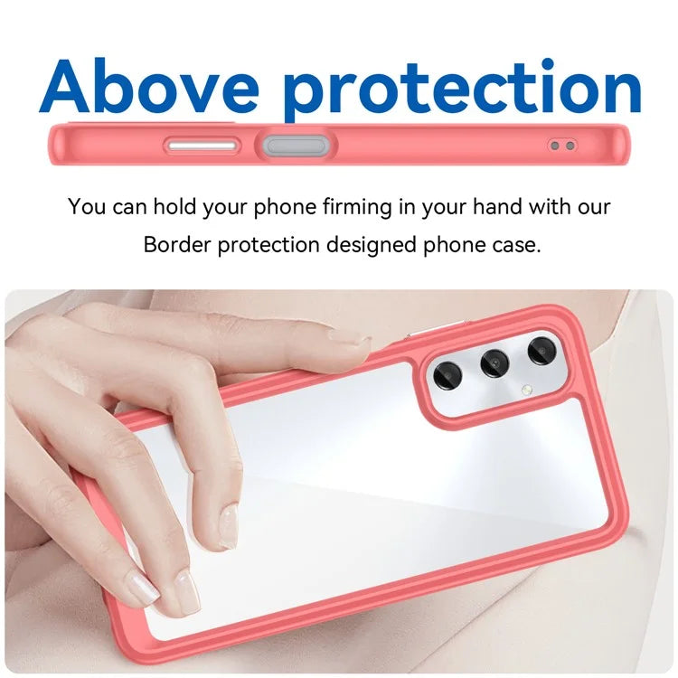 For Samsung Galaxy A05s 4G Case TPU + Acrylic Shock Absorbing Phone Back Cover