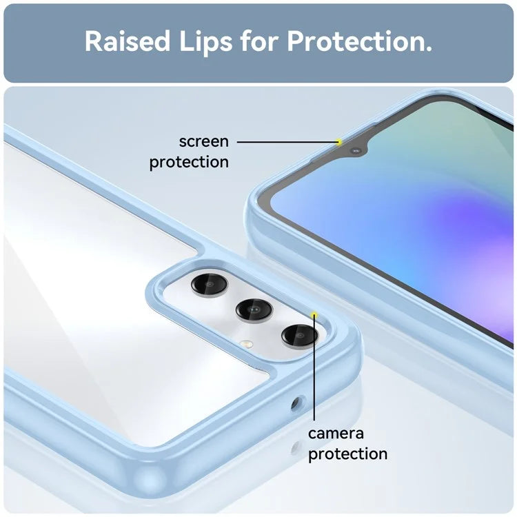 For Samsung Galaxy A05s 4G Case TPU + Acrylic Shock Absorbing Phone Back Cover