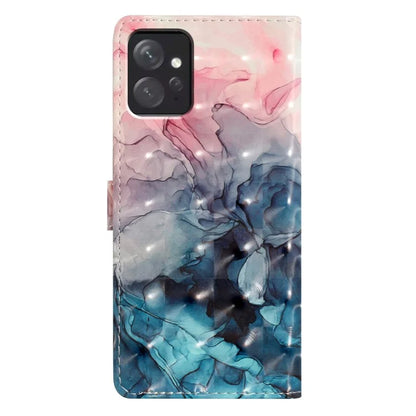 For Xiaomi Redmi Note 12 4G Case Wallet PU Leather 3D Pattern Printed Phone Cover