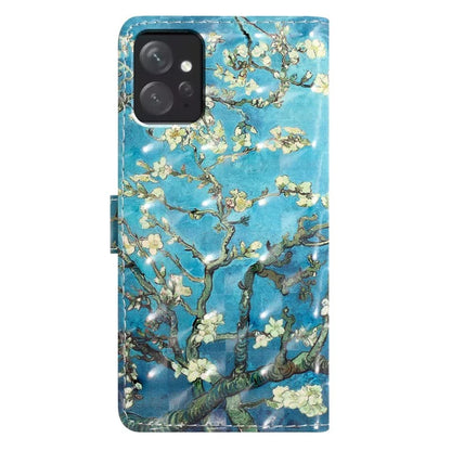 For Xiaomi Redmi Note 12 4G Case Wallet PU Leather 3D Pattern Printed Phone Cover