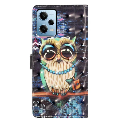 For Xiaomi Poco X5 5G / Xiaomi Redmi Note 12 5G (China) / (Global) / (India) Case PU Leather Pattern Print Phone Cover