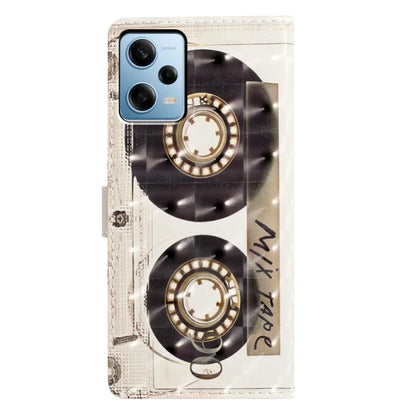 For Xiaomi Poco X5 5G / Xiaomi Redmi Note 12 5G (China) / (Global) / (India) Case PU Leather Pattern Print Phone Cover