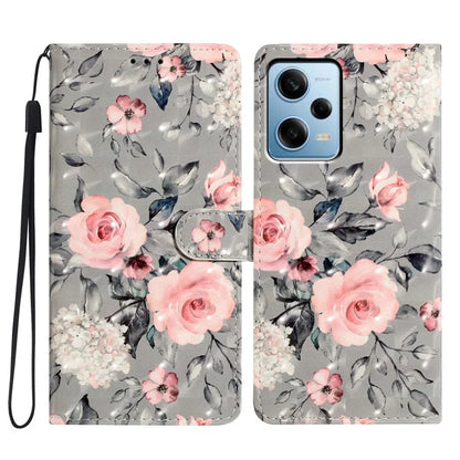 For Xiaomi Poco X5 5G / Xiaomi Redmi Note 12 5G (China) / (Global) / (India) Case PU Leather Pattern Print Phone Cover