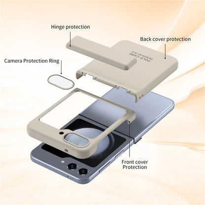 For Samsung Galaxy Z Flip5 5G Case Anti-Scratch Hard PC Back Protective Phone Cover
