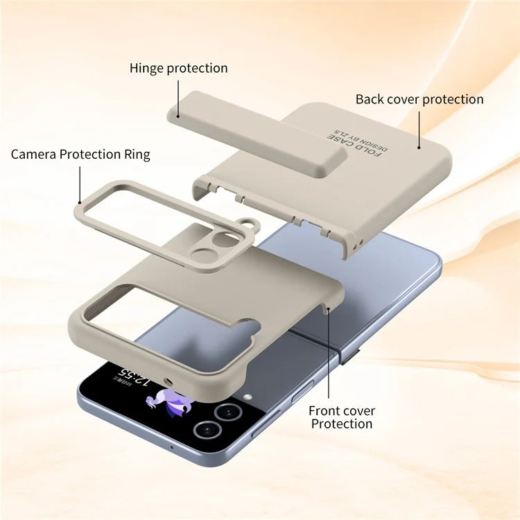 For Samsung Galaxy Z Flip3 5G Case Hard PC Shockproof Hinge Protection Phone Cover