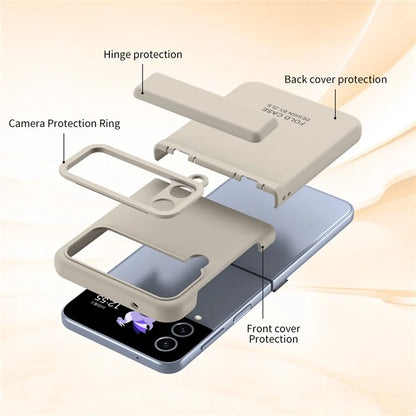 For Samsung Galaxy Z Flip4 5G Case Hard PC Anti-Fall Phone Cover