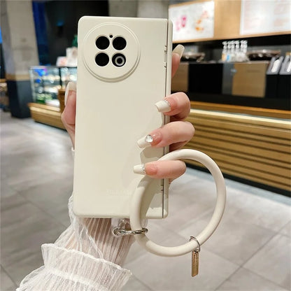 Shockproof Case for Xiaomi Mix Fold 2 5G Case Anti-Drop Phone Cover with Wrist Strap