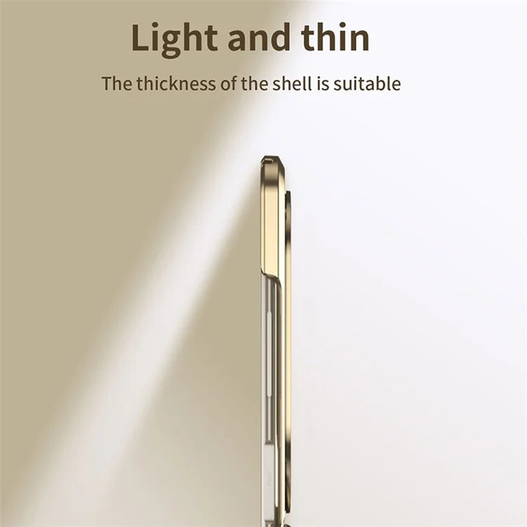For Samsung Galaxy Z Flip5 5G Case  Wing Frame Design Electroplating PC Phone Cover