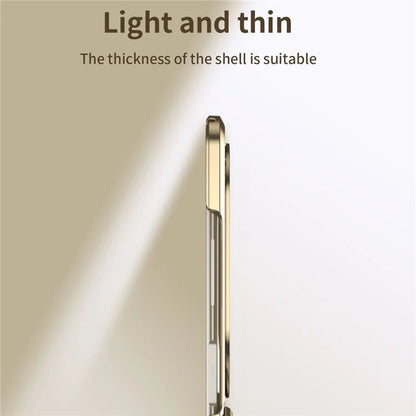 For Samsung Galaxy Z Flip4 5G Case Hard PC Wing Frame Design Protective Phone Cover
