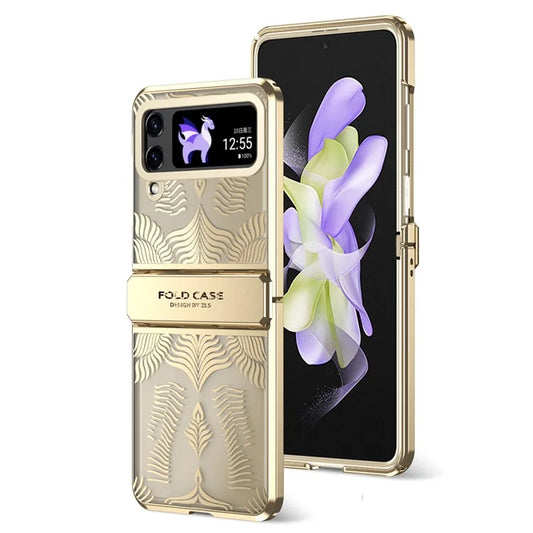 For Samsung Galaxy Z Flip3 5G Case Wing Frame Design Anti-Drop PC Phone Cover