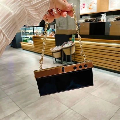 For Honor V Purse Case Hand Chain Bracelet PC+PU Phone Cover