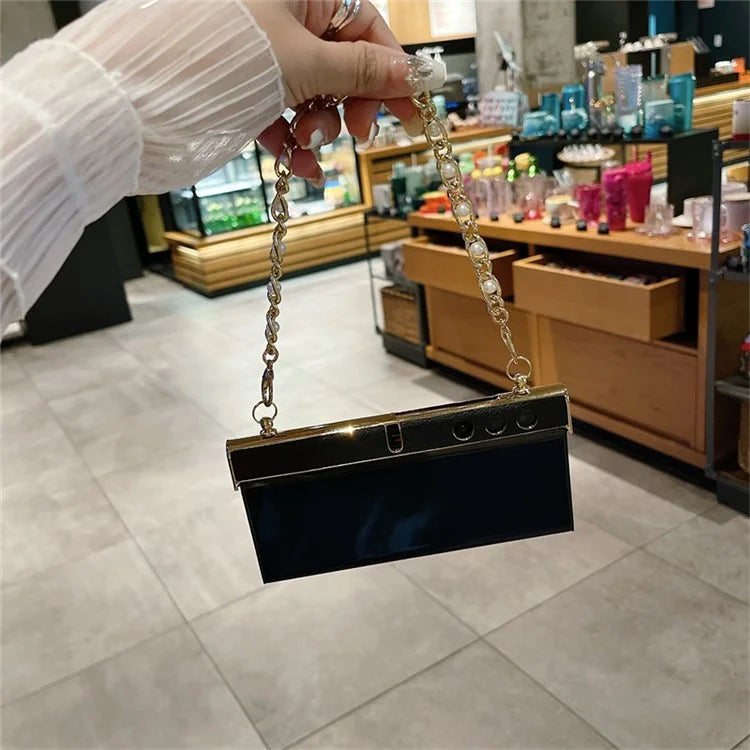 For Honor V Purse Case Hand Chain Bracelet PC+PU Phone Cover