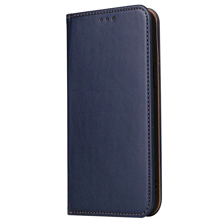FIERRE SHANN For iPhone 15 Pro Case Magnetic Auto Closing PU Leather Phone Cover