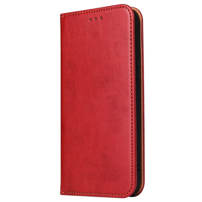 FIERRE SHANN For iPhone 15 Pro Case Magnetic Auto Closing PU Leather Phone Cover