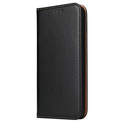 FIERRE SHANN For iPhone 15 Pro Case Magnetic Auto Closing PU Leather Phone Cover
