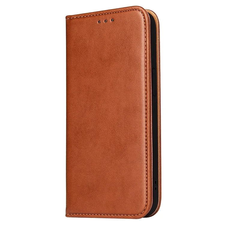 FIERRE SHANN For iPhone 15 Case Stand Wallet PU Leather Phone Cover