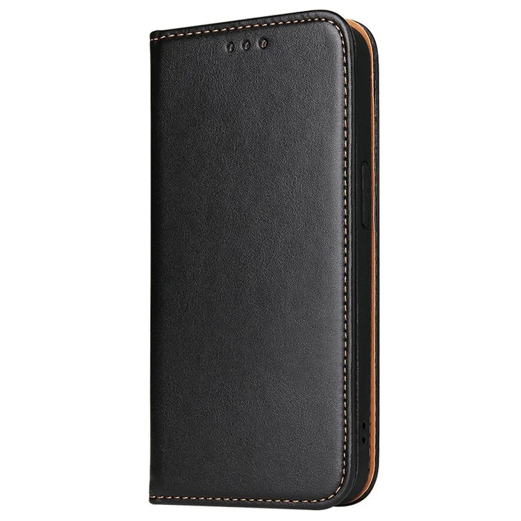FIERRE SHANN For iPhone 15 Case Stand Wallet PU Leather Phone Cover