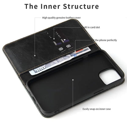 For iPhone 15 Plus Case Flip Cover PU Leather Stand Cell Phone Shell Wallet