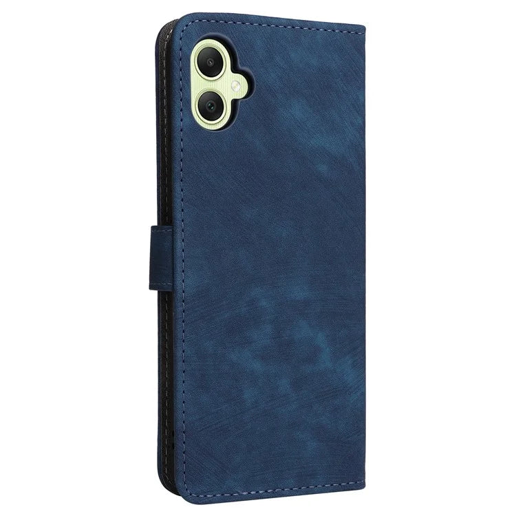 For Samsung Galaxy A05 4G Case PU Leather RFID Blocking Cover with Strap