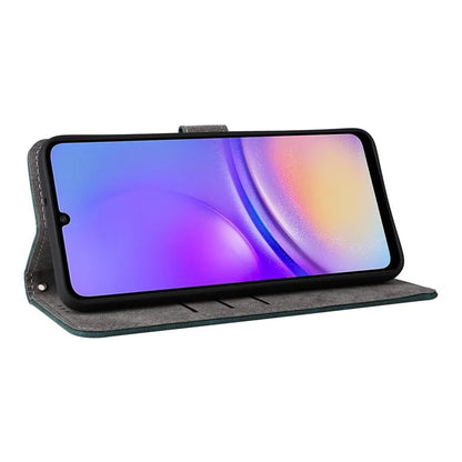 For Samsung Galaxy A05 4G Case PU Leather RFID Blocking Cover with Strap
