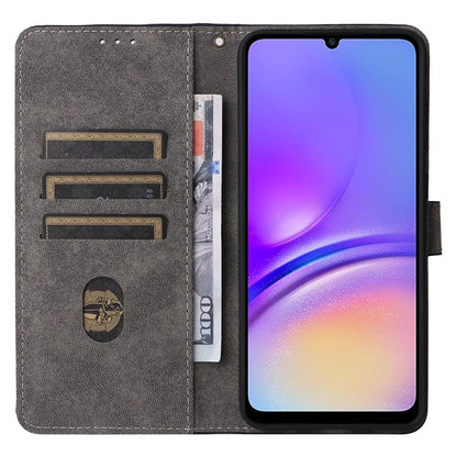 For Samsung Galaxy A05 4G Case PU Leather RFID Blocking Cover with Strap