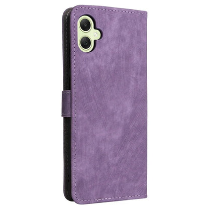 For Samsung Galaxy A05 4G Case PU Leather RFID Blocking Cover with Strap
