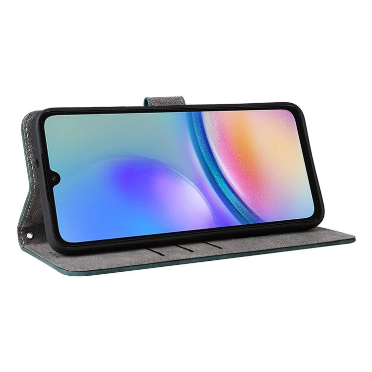 For Samsung Galaxy A05s 4G / M14 4G Case Wallet RFID Blocking Phone Leather Cover with Strap