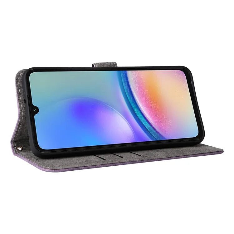 For Samsung Galaxy A05s 4G / M14 4G Case Wallet RFID Blocking Phone Leather Cover with Strap