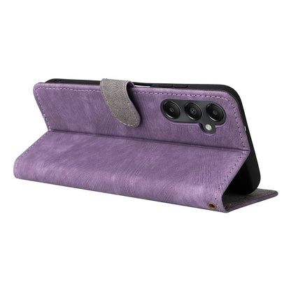 For Samsung Galaxy A05s 4G / M14 4G Case Wallet RFID Blocking Phone Leather Cover with Strap