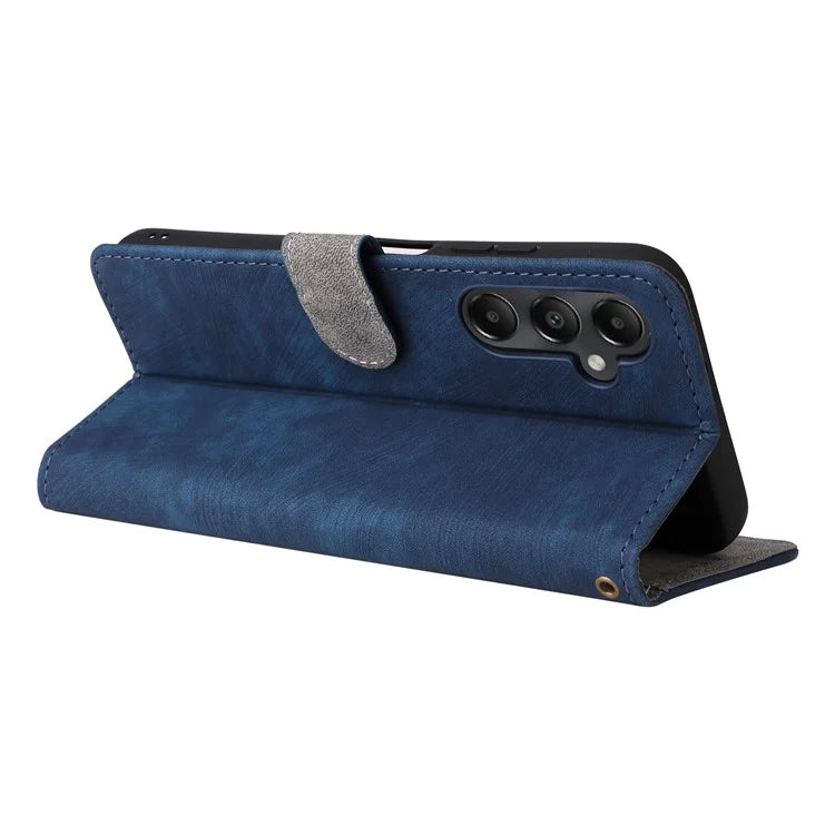 For Samsung Galaxy A05s 4G / M14 4G Case Wallet RFID Blocking Phone Leather Cover with Strap