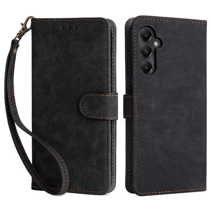 For Samsung Galaxy A05s 4G / M14 4G Case Wallet RFID Blocking Phone Leather Cover with Strap