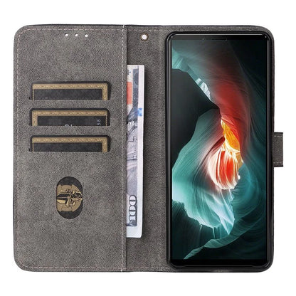 For Sony Xperia 10 II Case Mobile Phone Cover PU Leather RFID Blocking Shell with Strap