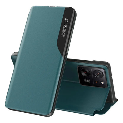 For Xiaomi 13T / 13T Pro / Redmi K60 Ultra Case PU Leather Phone Cover with View Window